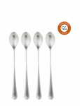Robert Welch - Radford Satin Long Handled (Latte) Spoon, Set Of 4 - Tee- ja kohvilusikad - L21CM