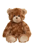 Teddykompaniet - Pontus, Brown, Big - Kaisukarud - ONE SIZE