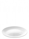 Aida - Relief Round Dish White Porcelain - Serveerimisvaagnad - ONE SIZE