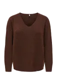 ONLY - Onlrica L/S V-Neck Pullo Knt Noos - Džemprid - M