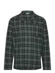 Bj&ouml;rn Borg - Core Flannel Pyjama Shirt - Pyjama Tops - L