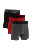 Under Armour - Ua Performance Cotton - Solid 6" 3Pk - Bokserid - S