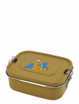 R&auml;tt Start - Bamse, Lunchbox In Tinplate, Bear-Yellow - Toidukarbid - ONE SIZE