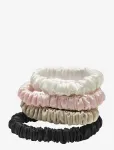 Lenoites - Mulberry Silk Skinny Scrunchies - Juuksekummid - ONE SIZE