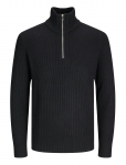 Jack & Jones - Jjeperfect Knit Half Zip Sn - Poolpika lukuga džemprid - XXL