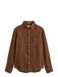 Gant - Reg Gmnt Dyed Linen Shirt - Vabaaja - XXXL