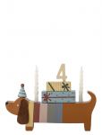 Bloomingville - Charlie Birthday Decoration - Peotarbed - 14X28X5CM