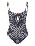 Malina - Mandy Bamboo-Ring Bandeau Swimsuit - Ujumisriided - S