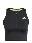 Adidas Performance - Adizero Crop W - Spordi varrukateta l&uuml;hikesed topid - XXL