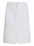 Tommy Hilfiger - Dnm Knee Straight Skirt Rw White - P&otilde;lveni ja midiseelikud - 44