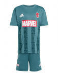 Adidas Sportswear - Lk Mrvl Sm Tset - Komplektid l&uuml;hikeste varrukatega T-s&auml;rgiga - 92