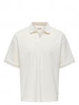 ONLY & SONS - Onscali Loose Ss Resort Polo Art - L&uuml;hikeste varrukatega - XL