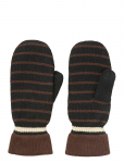 Becks&ouml;ndergaard - Thin Striped Emerald Mittens - Labakindad - L/XL