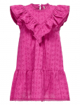 Kids Only - Kmgmargot Life S/L Embroidery Dress Wvn - Varrukateta vabaajakleidid - 104