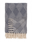 House Nordic - Yva - Plaid, Blue, 130X180 Cm - Tekid ja pleedid - 130X180CM