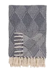 House Nordic - Yva - Plaid, Blue, 130X180 Cm - Tekid ja pleedid - 130X180CM