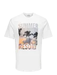 ONLY & SONS - Onsmagdy Life Reg Photoprint Ss Tee - L&uuml;hikeste varrukatega - S