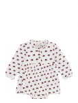 Minymo - Dress Ls Aop - Pikkade varrukatega beebikleidid - 80
