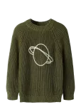 Lil'Atelier - Nmmemlen Emb Knit Lil - Pulloverid - 110