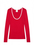 Calvin Klein Jeans - Ls Color Blocked Cotton Sweater - Pikkade varrukatega - L