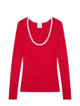 Calvin Klein Jeans - Ls Color Blocked Cotton Sweater - Pikkade varrukatega - L