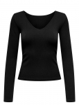 Only Play - Onpjaia Life Vn Ls 2-Way Short Seam Top - Spordi pikkade varrukatega topid - M/L