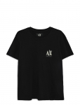 Armani Exchange - T-Shirt - L&uuml;hikeste varrukatega - L