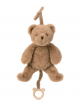 Teddykompaniet - Teddy, Speldosa, Brun - Muusikaga pl&uuml;&uuml;sist m&auml;nguasjad - 35 CM