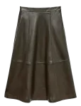 Vero Moda - Vmolive Hw Coated Ankle Skirt Prm - Maksiseelikud - M