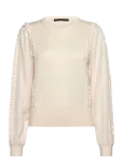 French Connection - Krista Mix Ruffle Slv Jumper - Džemprid - XS