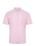 Lindbergh - Cotton/Linen Shirt S/S - L&uuml;hikeste varrukatega s&auml;rgid - XXXL