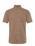 Lindbergh - Cotton/Linen Shirt S/S - L&uuml;hikeste varrukatega s&auml;rgid - XXL