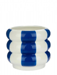 Balvi - Keramik Urtepotte Flyder, Bl&aring;, 14.5 Cm - Lillepotid - H:14.5CM