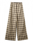 Sofie Schnoor - Reinesw Check Wide Leg Trousers - Lai jalg - 42