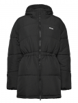 FILA - Alba Relaxed Mid Hooded Puffer Jacket - Spordi polsterdatud jakid - S