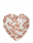 Anna + Nina - Whimsical Rose Heart Cushion - Padjad - 44X52X7CM