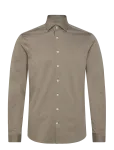 Lindbergh Black - Superflex Knitted Shirt L/S - &Auml;ris&auml;rgid - XXXL