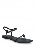 Calvin Klein - Square Flat Sandal Strap Lth - Madalad sandaalid - 36