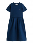 Tommy Hilfiger - Mix Media Dress Ss - L&uuml;hikeste varrukatega vabaajakleidid - 128