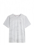 Tommy Hilfiger - Ess Seasonal Reg Fit Stripe Tee - L&uuml;hikeste varrukatega - L