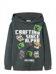 Name It - Nkmjet Minecraft Nreg Sweat Wh Unb Bfu - Kapuutsiga pusad - 158-164