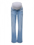 Only Maternity - Olmjuicy Hw Wide Leg Rea365 Noos - Sirged ja klassikalised - S x 34