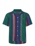 Polo Ralph Lauren - Classic Fit Striped Linen Camp Shirt - L&uuml;hikeste varrukatega s&auml;rgid - L
