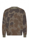 Scotch & Soda - Printed Overdyed Loosefit Sweatshirt - Dressipluusid - XXL
