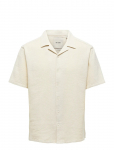 ONLY & SONS - Onstrev Life Solid 002 Ss Shirt Reg Vd - Vabaaja s&auml;rgid - XXL