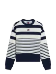 Tommy Jeans - Tjw Rlx Badge Stripe Crew - Dressipluusid - S