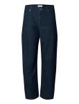 Selected - Slfloose Barrel Hanny Mw Jeans - Barrel-teksad - 26 x 32