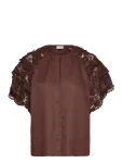 Dante6 - Dante6-Jonille Lace Detail Top - L&uuml;hikeste varrukatega - 42