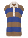 Closed - Sleeveless Polo Knits Ecru - Kootud vestid - M