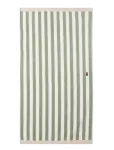 Lexington Home - Block Striped Towel Vintage Green/White/Moonbeam - Vannir&auml;tikud - 50X70